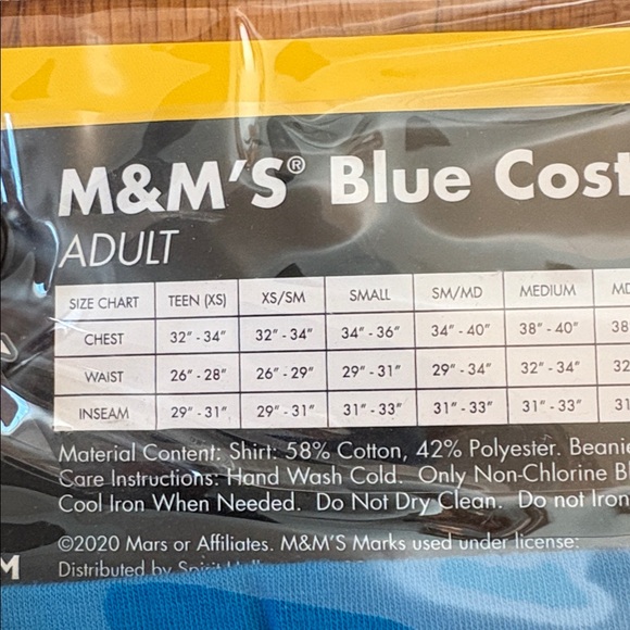 M&M Halloween costume. Adult small - Picture 6 of 6